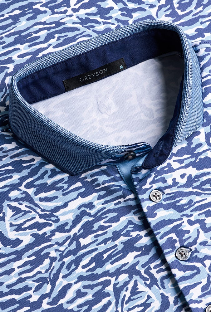 Jon Rahm - Greyson Print Polo - PGA Championship 2026