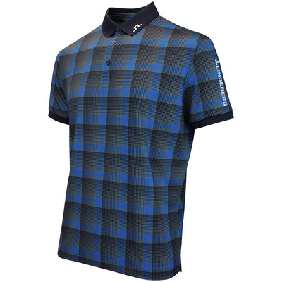 GP Exclusive - J.Lindeberg Tour Tech Print Reg. Fit - GSO Tartan 2026