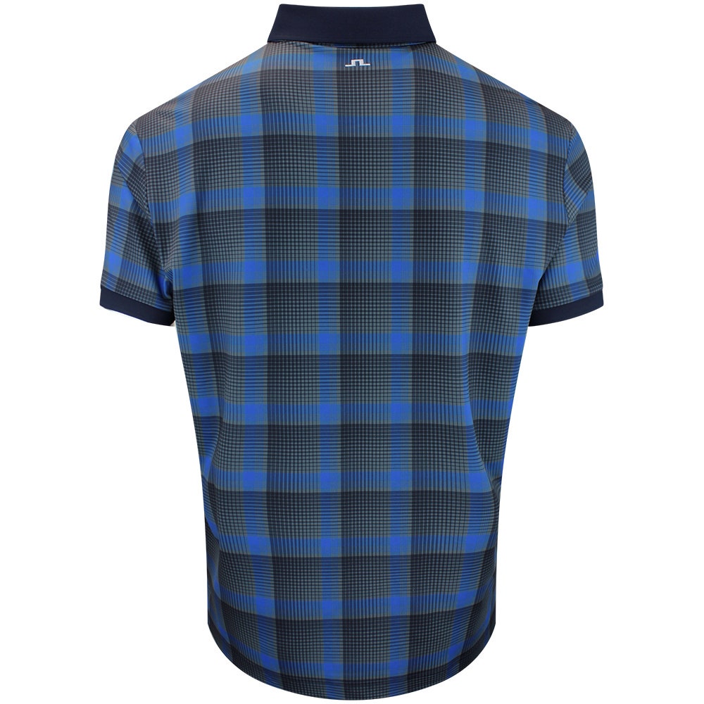 GP Exclusive - J.Lindeberg Tour Tech Print Reg. Fit - GSO Tartan 2026