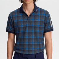 GP Exclusive - J.Lindeberg Tour Tech Print Reg. Fit - GSO Tartan 2026