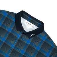 GP Exclusive - J.Lindeberg Tour Tech Print Reg. Fit - GSO Tartan 2026