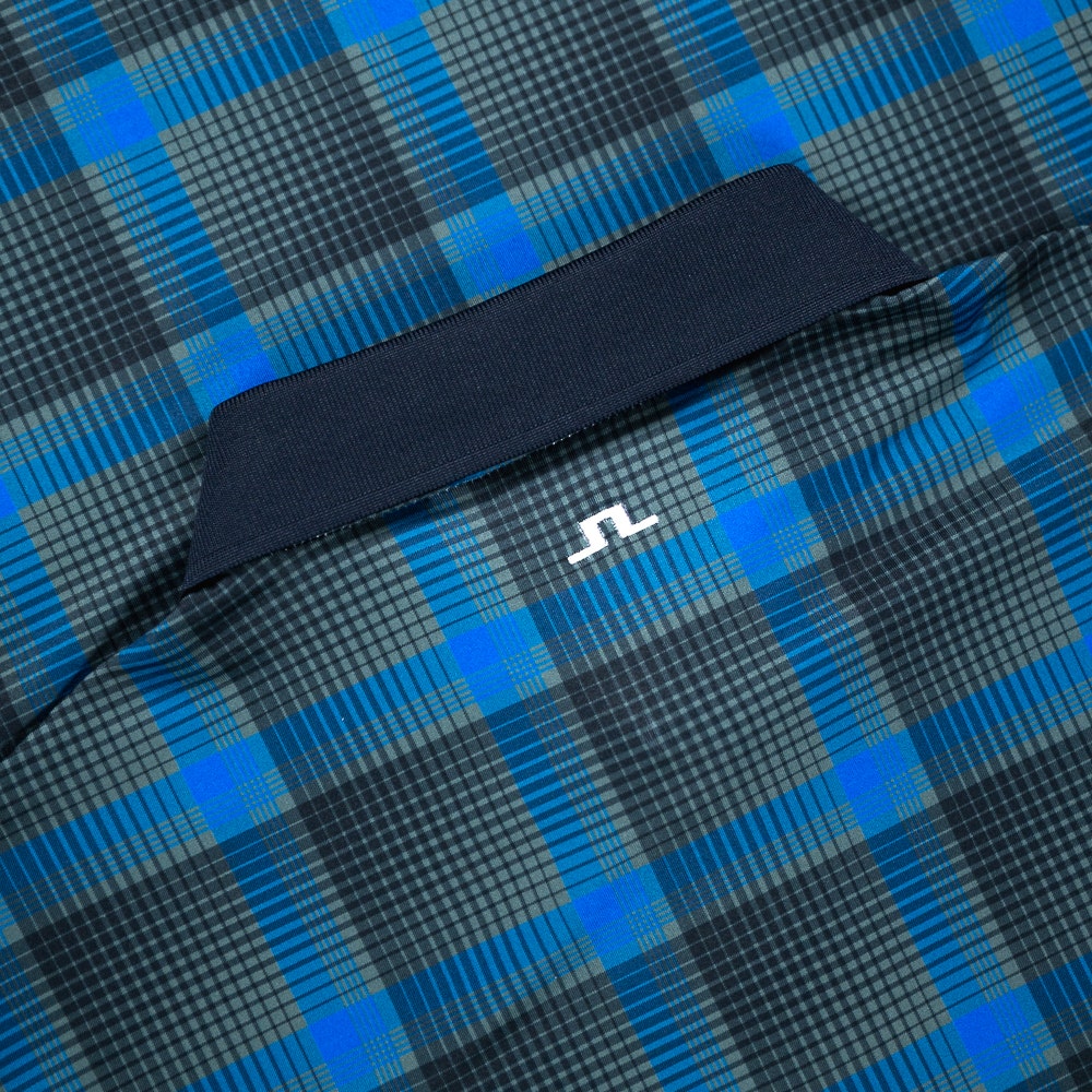 GP Exclusive - J.Lindeberg Tour Tech Print Reg. Fit - GSO Tartan 2026