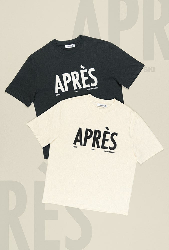 J.Lindeberg - Apres Golf Tee Shirts - Pre Spring 2026