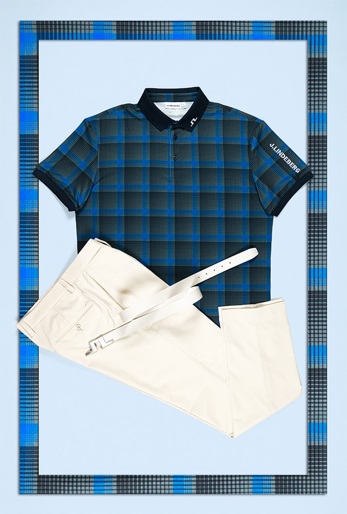J.Lindeberg - Genesis Scottish Open Scripting - Tartan Styles 2026