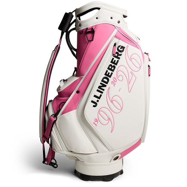 J.Lindeberg Golf Bag - 30Y Staff Bag - White SH26