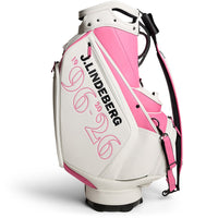 J.Lindeberg Golf Bag - 30Y Staff Bag - White SH26