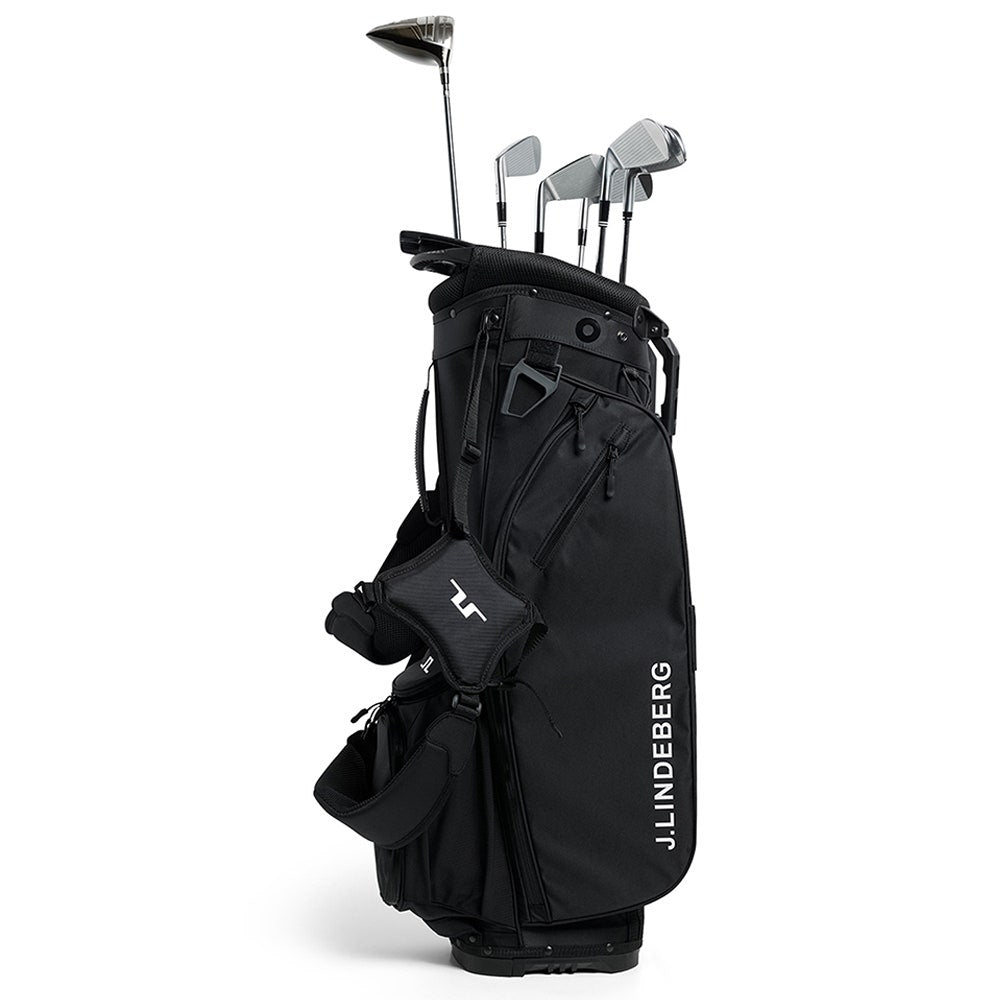 J.Lindeberg Golf Bag - JL Flare Stand Bag - Black SS25