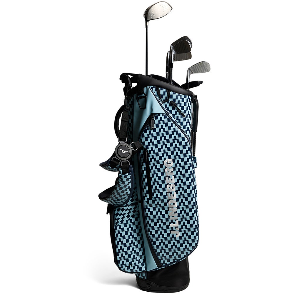 J.Lindeberg Golf Bag - Play Stand Print - BS Forget-Me-Not SS26