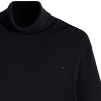 J.Lindeberg Golf Base Layer - Bedford Turtle Neck LS - Black AW26
