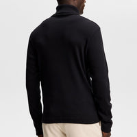 J.Lindeberg Golf Base Layer - Bedford Turtle Neck LS - Black AW26
