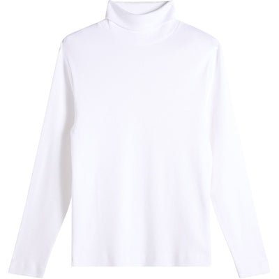 J.Lindeberg Golf Base Layer - Bedford Turtle Neck LS - White AW26