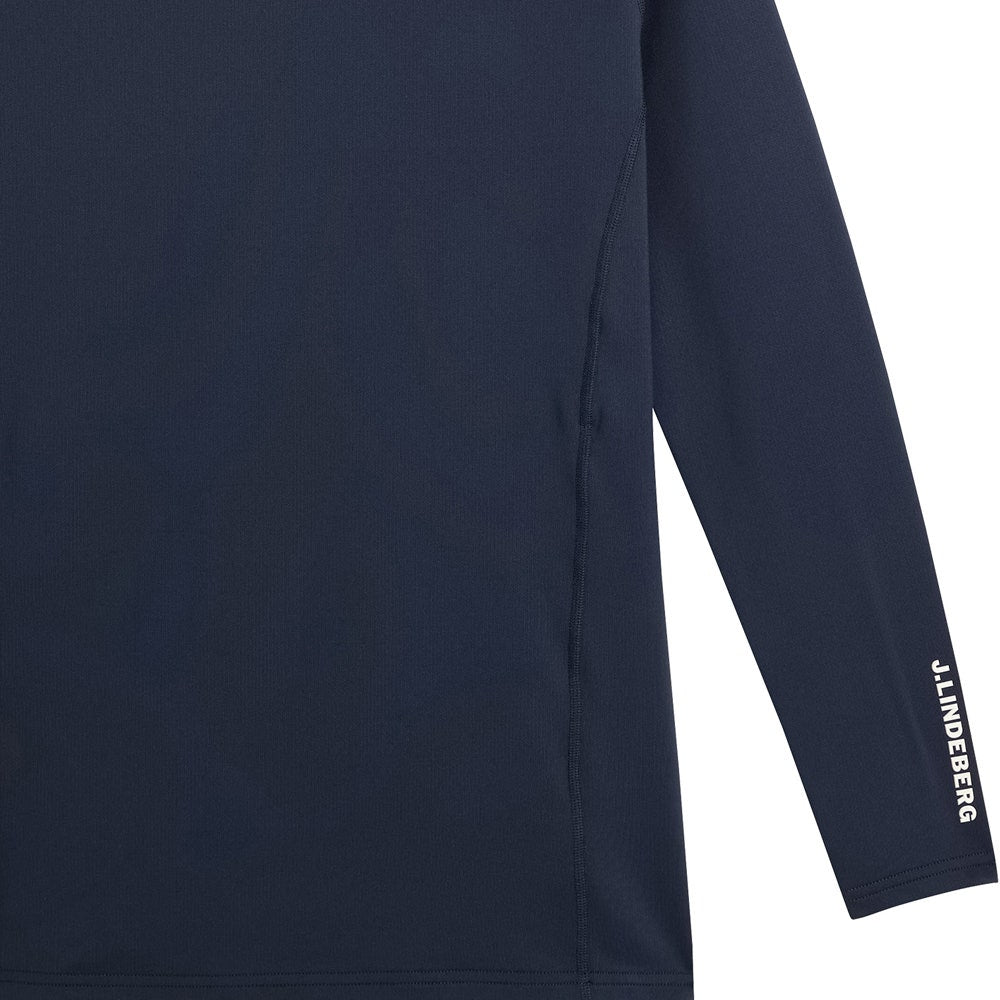 J.Lindeberg Golf Base Layer - Ello Brushed Mock Neck - JL Navy AW26