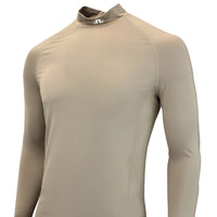 J.Lindeberg Golf Base Layer - Ello Compression Top - Brindle AW26