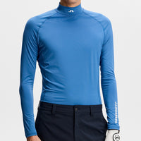 J.Lindeberg Golf Base Layer - Ello Compression Top - Federal Blue SS26