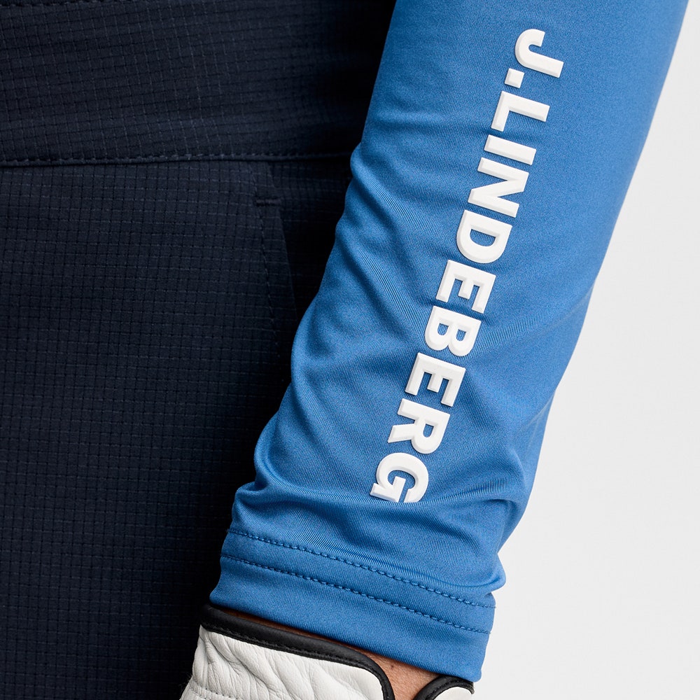 J.Lindeberg Golf Base Layer - Ello Compression Top - Federal Blue SS26