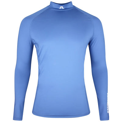 J.Lindeberg Golf Base Layer - Ello Compression Top - Federal Blue SS26