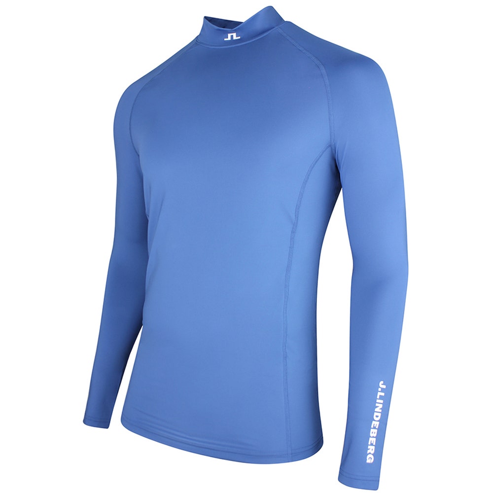 J.Lindeberg Golf Base Layer - Ello Compression Top - Federal Blue SS26