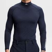 J.Lindeberg Golf Base Layer - Ello Compression Top - JL Navy SS26