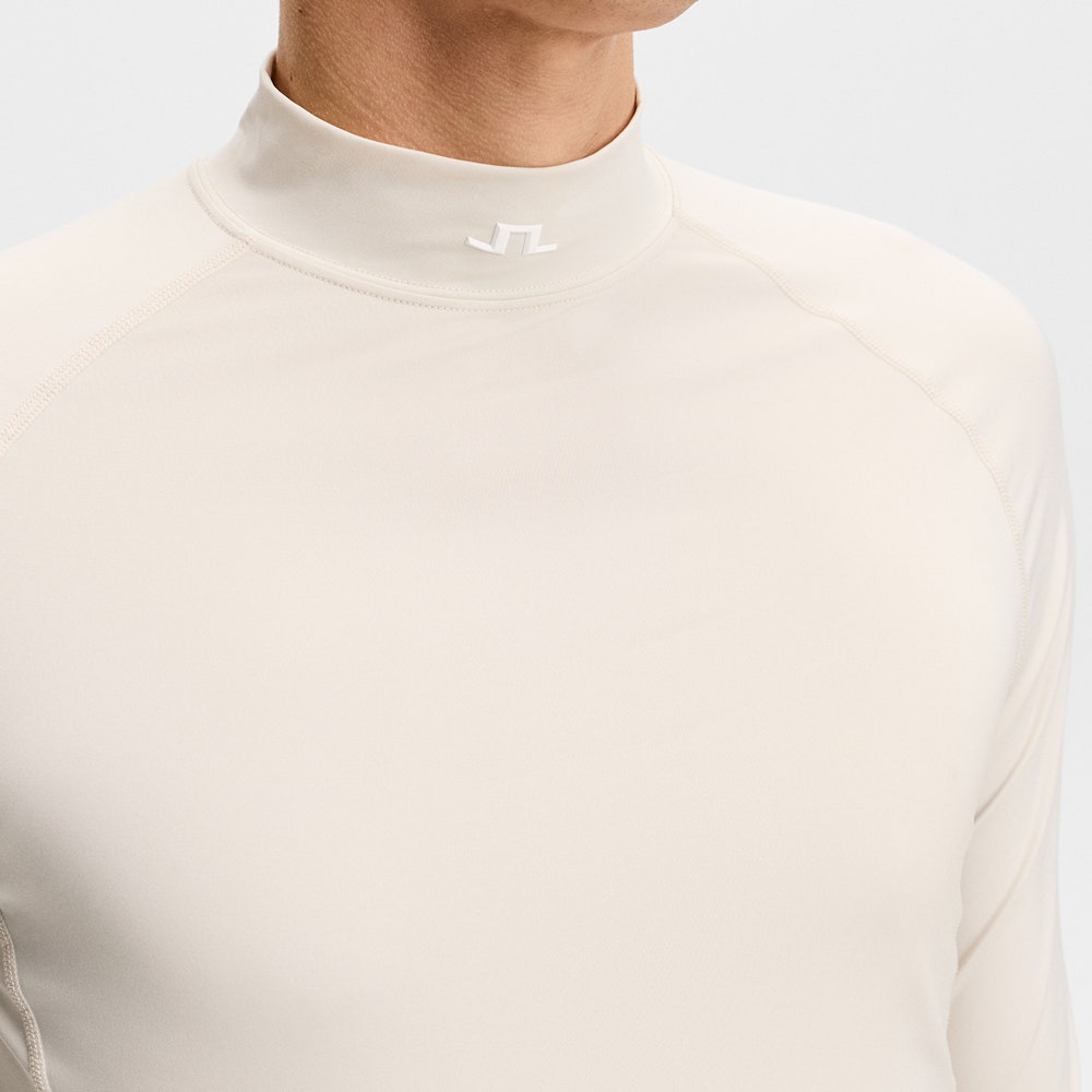 J.Lindeberg Golf Base Layer - Ello Compression Top - Moonbeam SS26