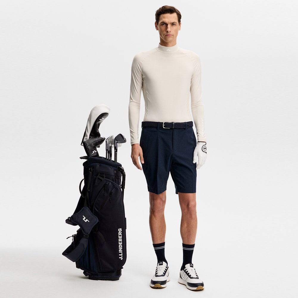J.Lindeberg Golf Base Layer - Ello Compression Top - Moonbeam SS26