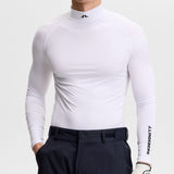 J.Lindeberg Golf Base Layer - Ello Compression Top - White SS26