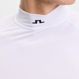 J.Lindeberg Golf Base Layer - Ello Compression Top - White SS26