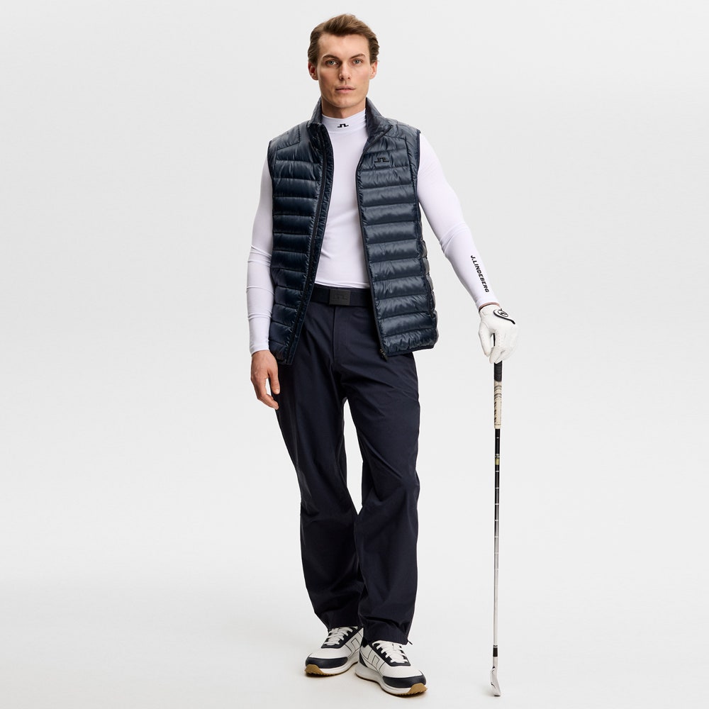 J.Lindeberg Golf Base Layer - Ello Compression Top - White SS26