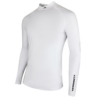 J.Lindeberg Golf Base Layer - Ello Compression Top - White SS26