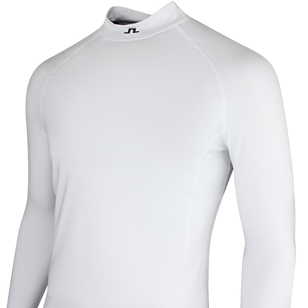 J.Lindeberg Golf Base Layer - Ello Compression Top - White SS26