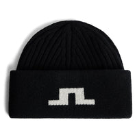 J.Lindeberg Golf Beanie - Arther Après Golf - Black PS26