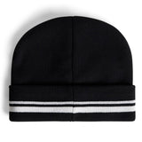 J.Lindeberg Golf Beanie - Barney Stripe - Black PS26