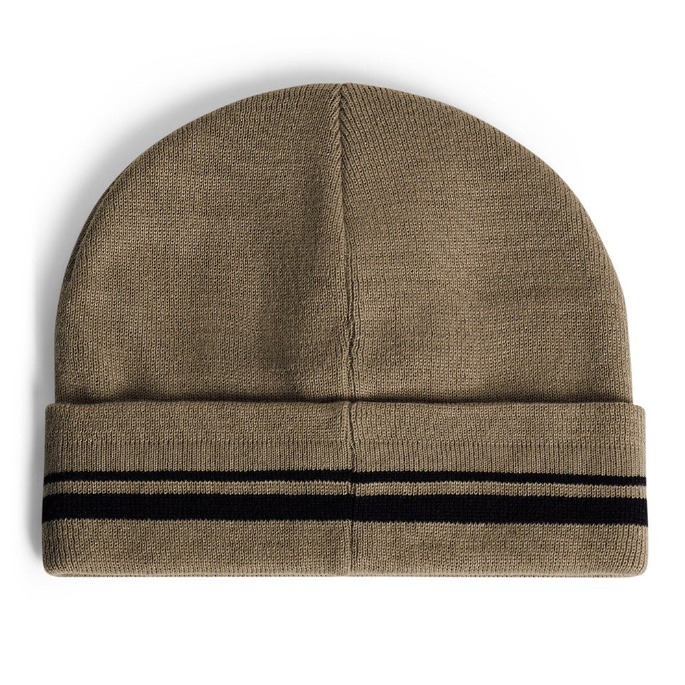 J.Lindeberg Golf Beanie - Barney Stripe - Brindle PS26