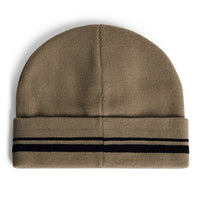 J.Lindeberg Golf Beanie - Barney Stripe - Brindle PS26