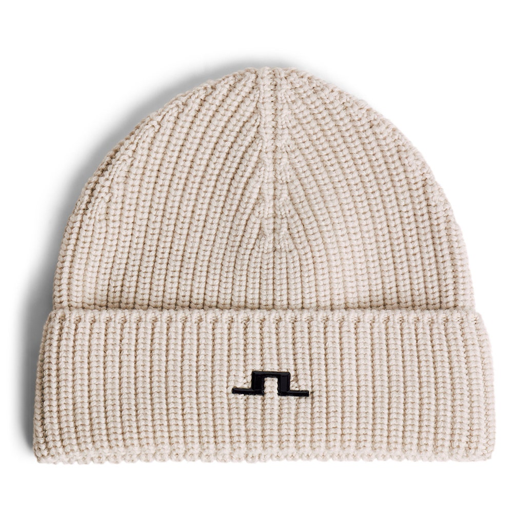 J.Lindeberg Golf Beanie - Joan Merino - Moonbeam PS26