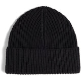 J.Lindeberg Golf Beanie - Merino Knit - Black AW26