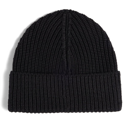 J.Lindeberg Golf Beanie - Merino Knit - Black AW26