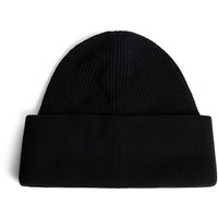 J.Lindeberg Golf Beanie - Solarcore Merino - Black AW25