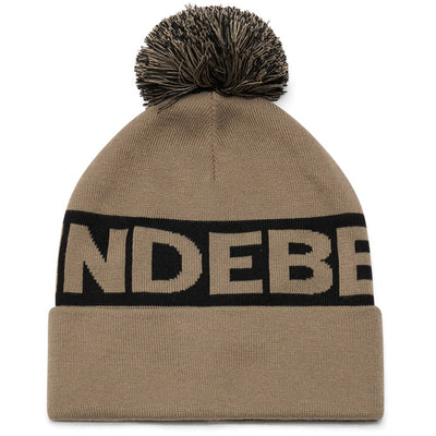 J.Lindeberg Golf Beanie - Tilo Pom - Brindle AW26