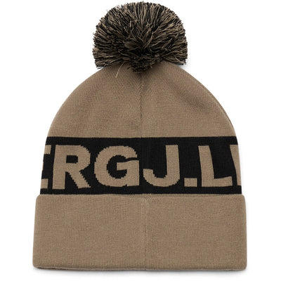 J.Lindeberg Golf Beanie - Tilo Pom - Brindle AW26
