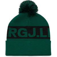 J.Lindeberg Golf Beanie - Tilo Pom - Forest Biome AW26
