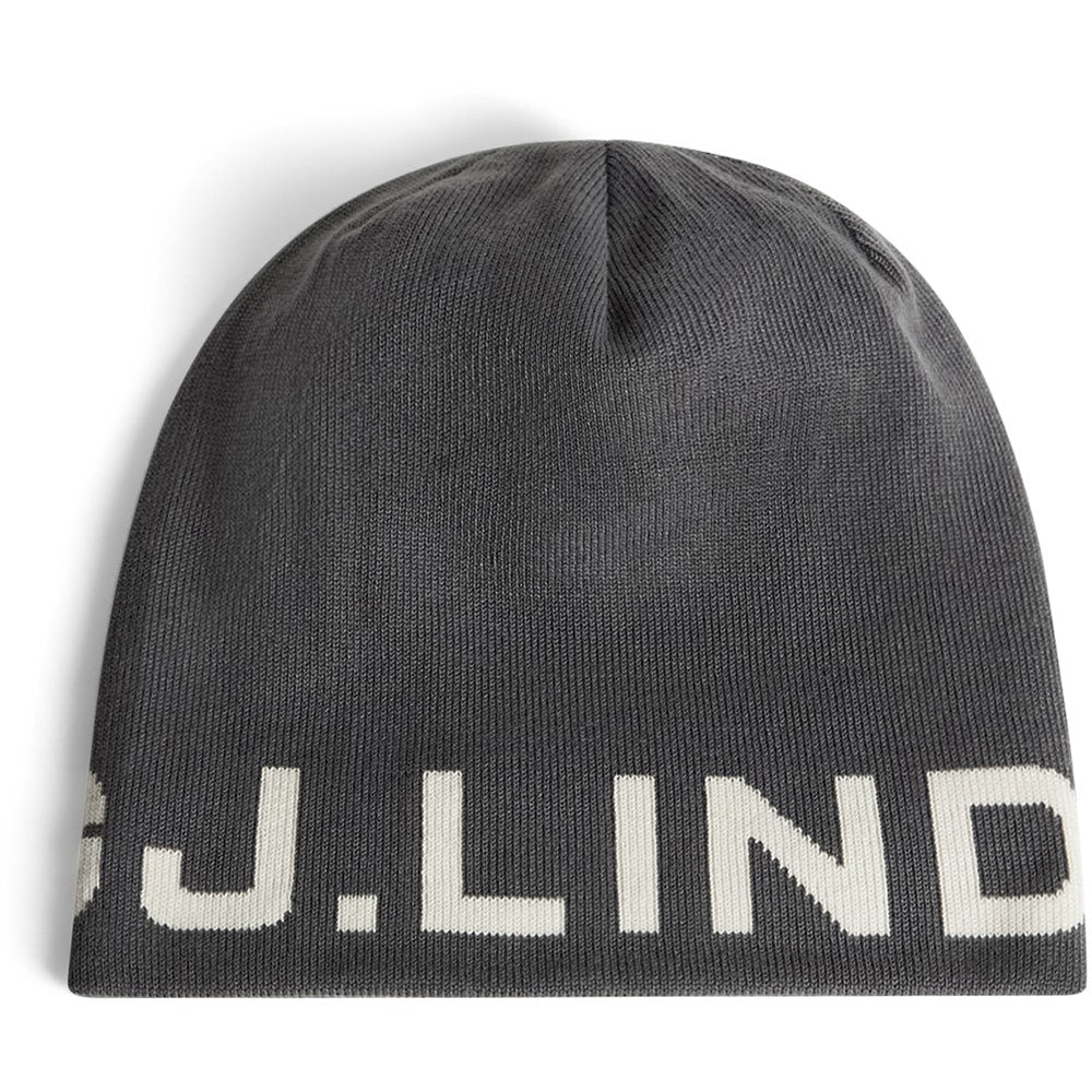 J.Lindeberg Golf Beanie - Zac Reversible - Asphalt AW25
