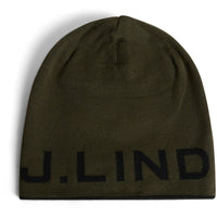 J.Lindeberg Golf Beanie - Zac Reversible - Forest Green AW25