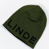 J.Lindeberg Golf Beanie - Zac Reversible - Forest Green AW25