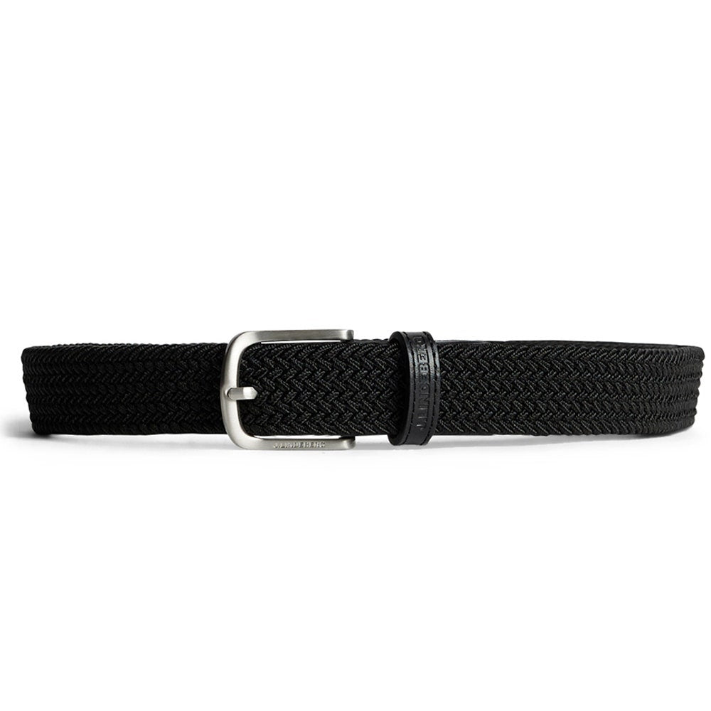 J.Lindeberg Golf Belt - Benny Woven 3cm - Black SS26
