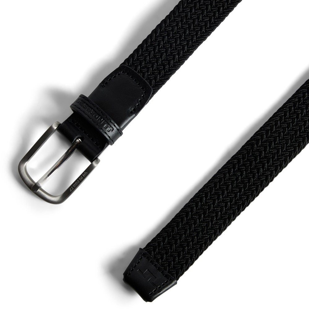 J.Lindeberg Golf Belt - Benny Woven 3cm - Black SS26