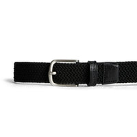J.Lindeberg Golf Belt - Benny Woven 3cm - Black SS26