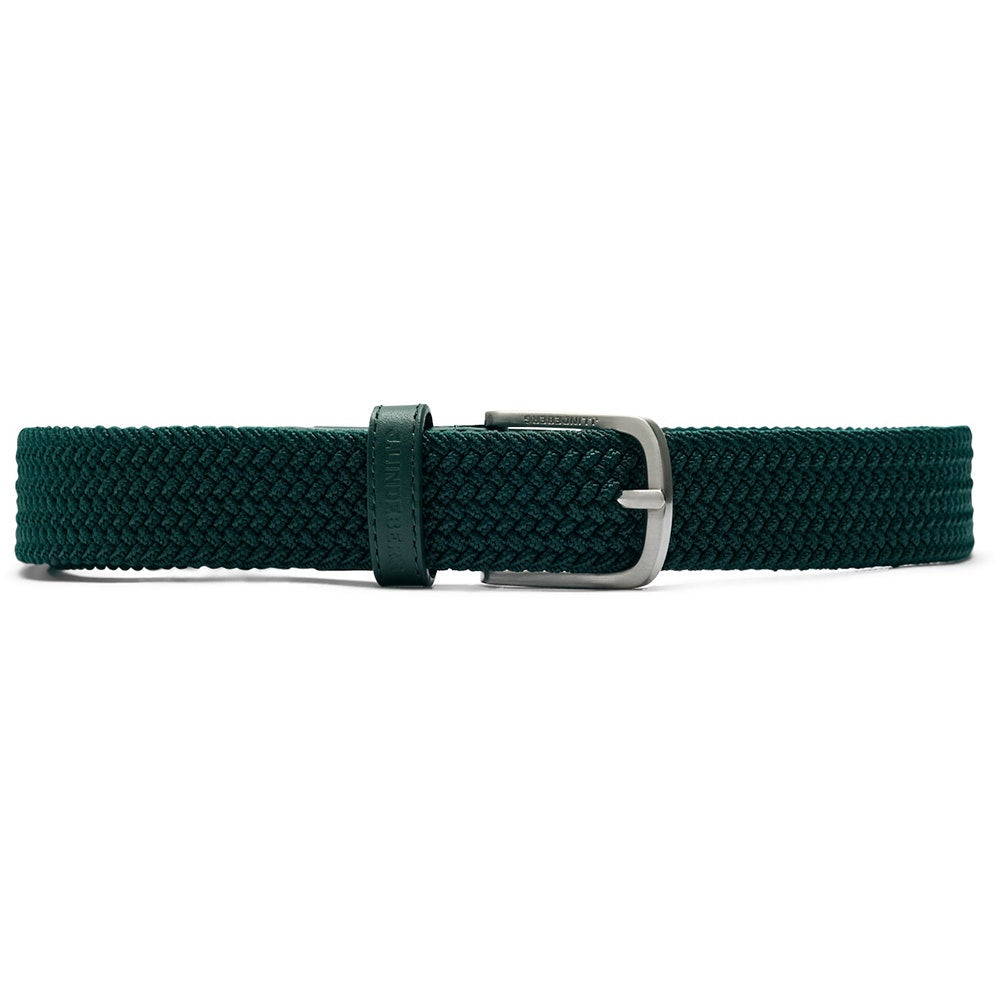 J.Lindeberg Golf Belt - Benny Woven 3cm - Forest Biome AW26