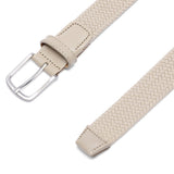 J.Lindeberg Golf Belt - Benny Woven 3cm - Moonbeam SS26