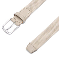 J.Lindeberg Golf Belt - Benny Woven 3cm - Moonbeam SS26