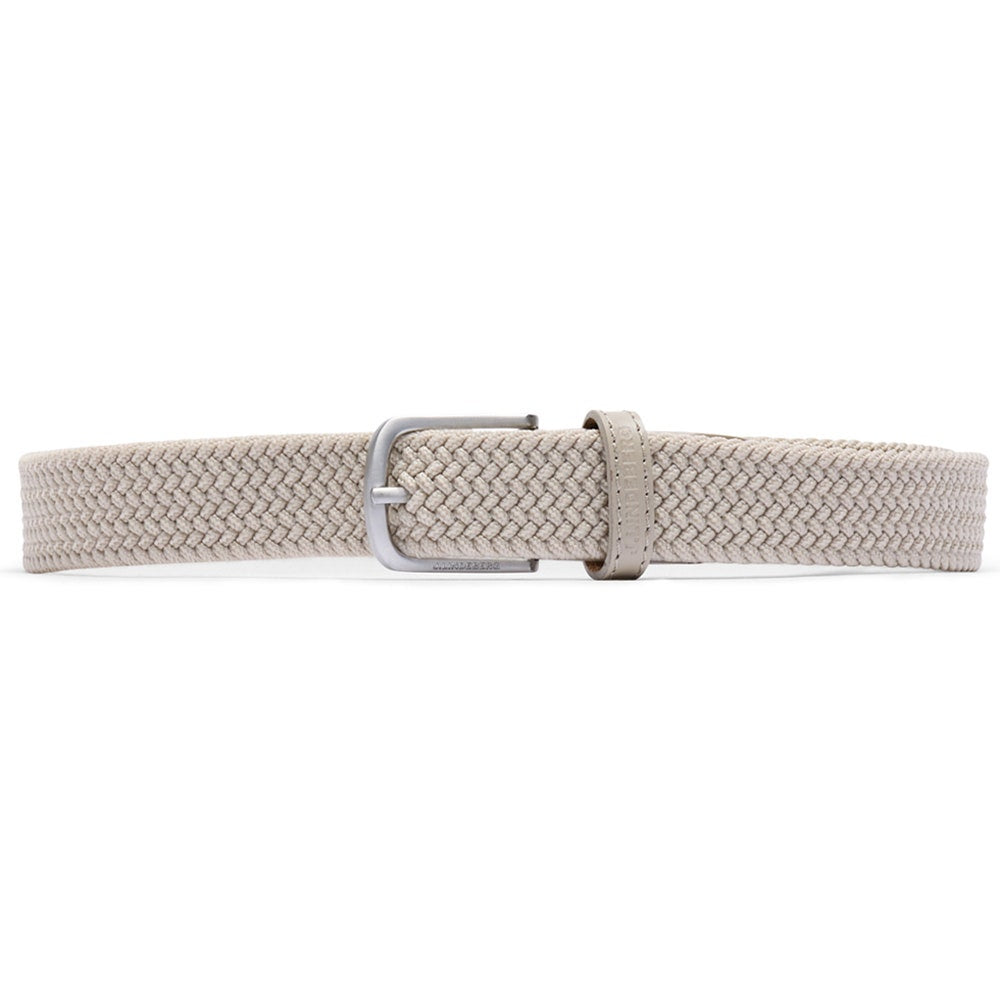 J.Lindeberg Golf Belt - Benny Woven 3cm - Moonbeam SS26